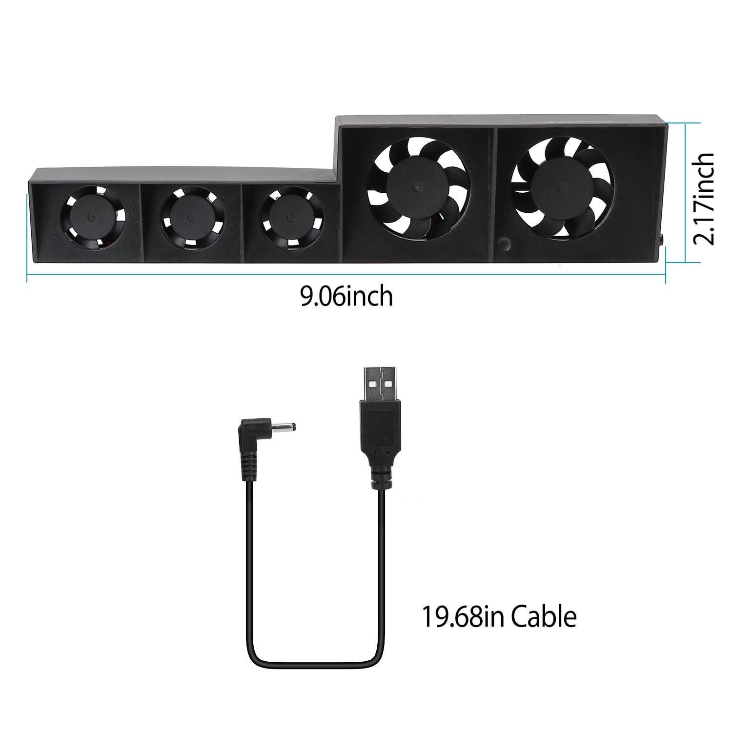Cooling Fan Fit For PS4 Gaming Console Video Games & Consoles - DailySale