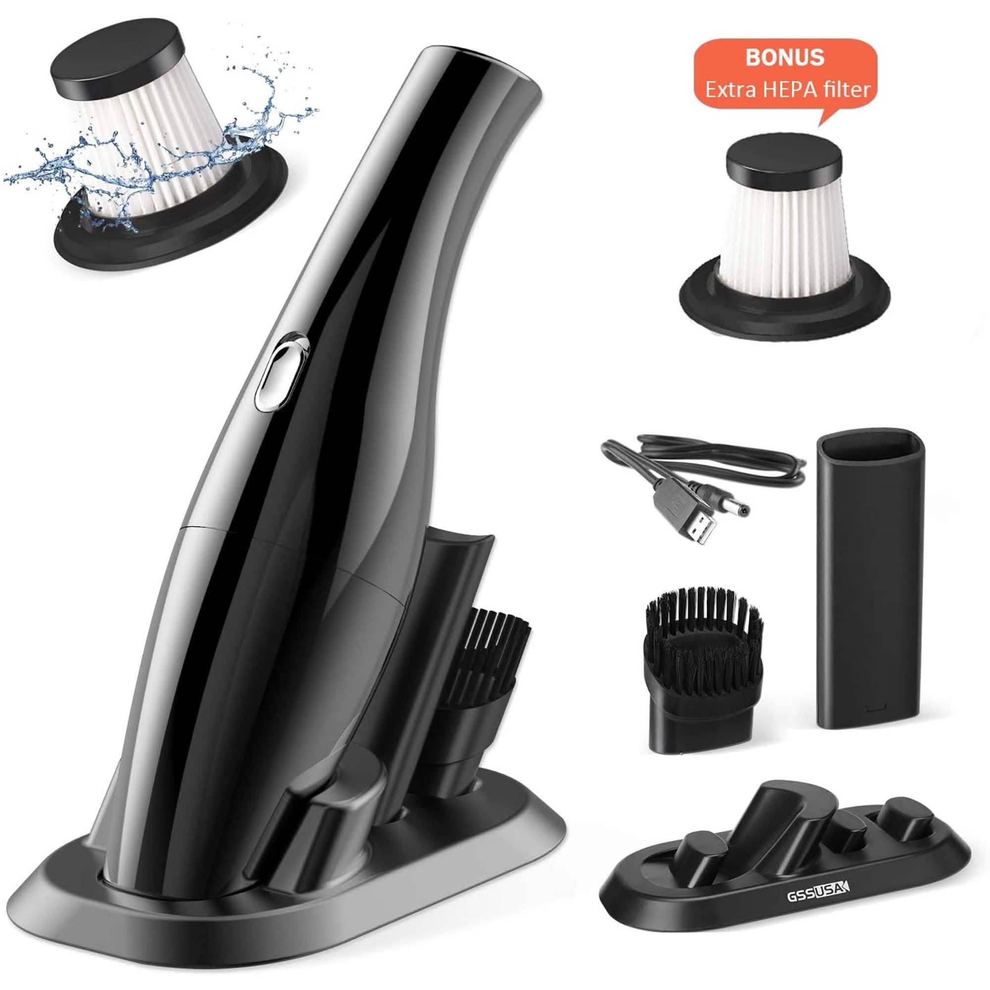 Cordless Handheld High Power Portable Vacuum Cleaner Automotive - DailySale