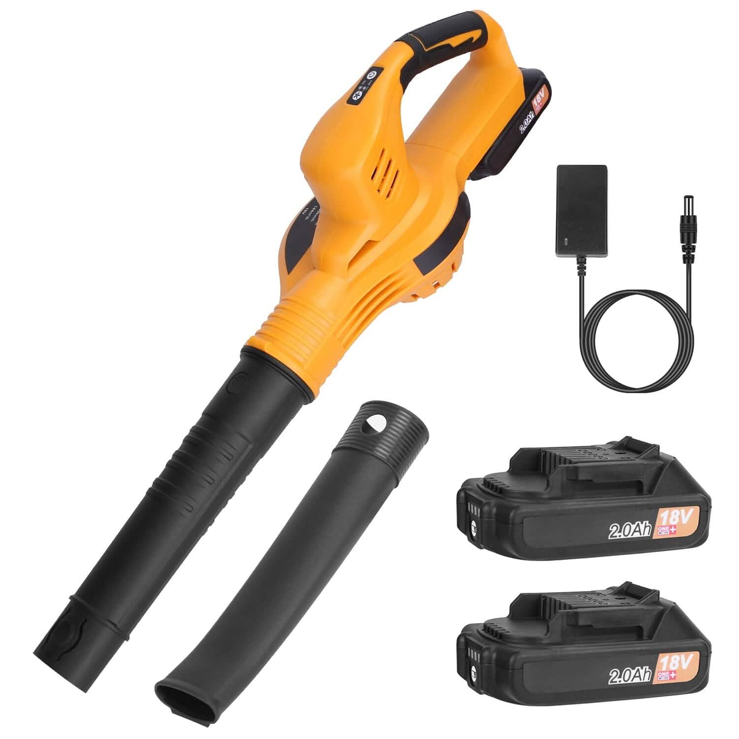 Cordless Leaf Blower Battery Powered Max 124MPH 300CFM with 2 Adjustable Speeds Garden & Patio - DailySale