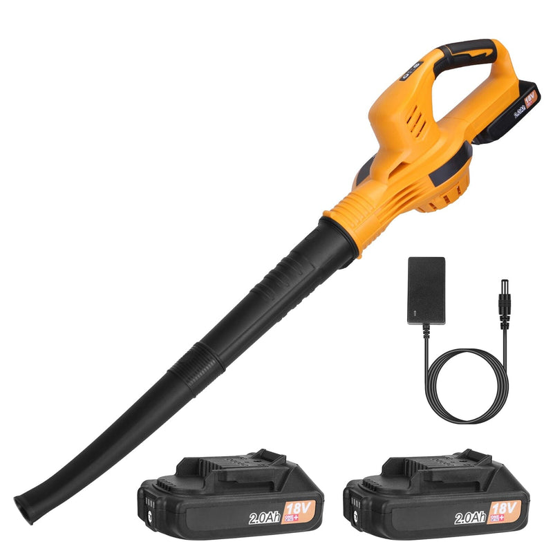 Cordless Leaf Blower Battery Powered Max 124MPH 300CFM with 2 Adjustable Speeds Garden & Patio - DailySale