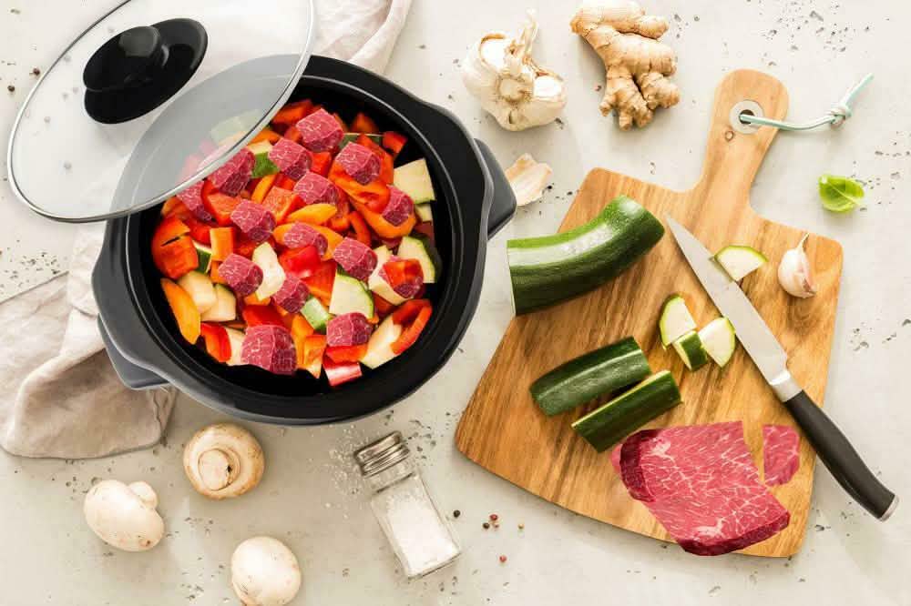 Courant 1.5 Quart Slow Cooker, Stainless Steel Kitchen & Dining - DailySale