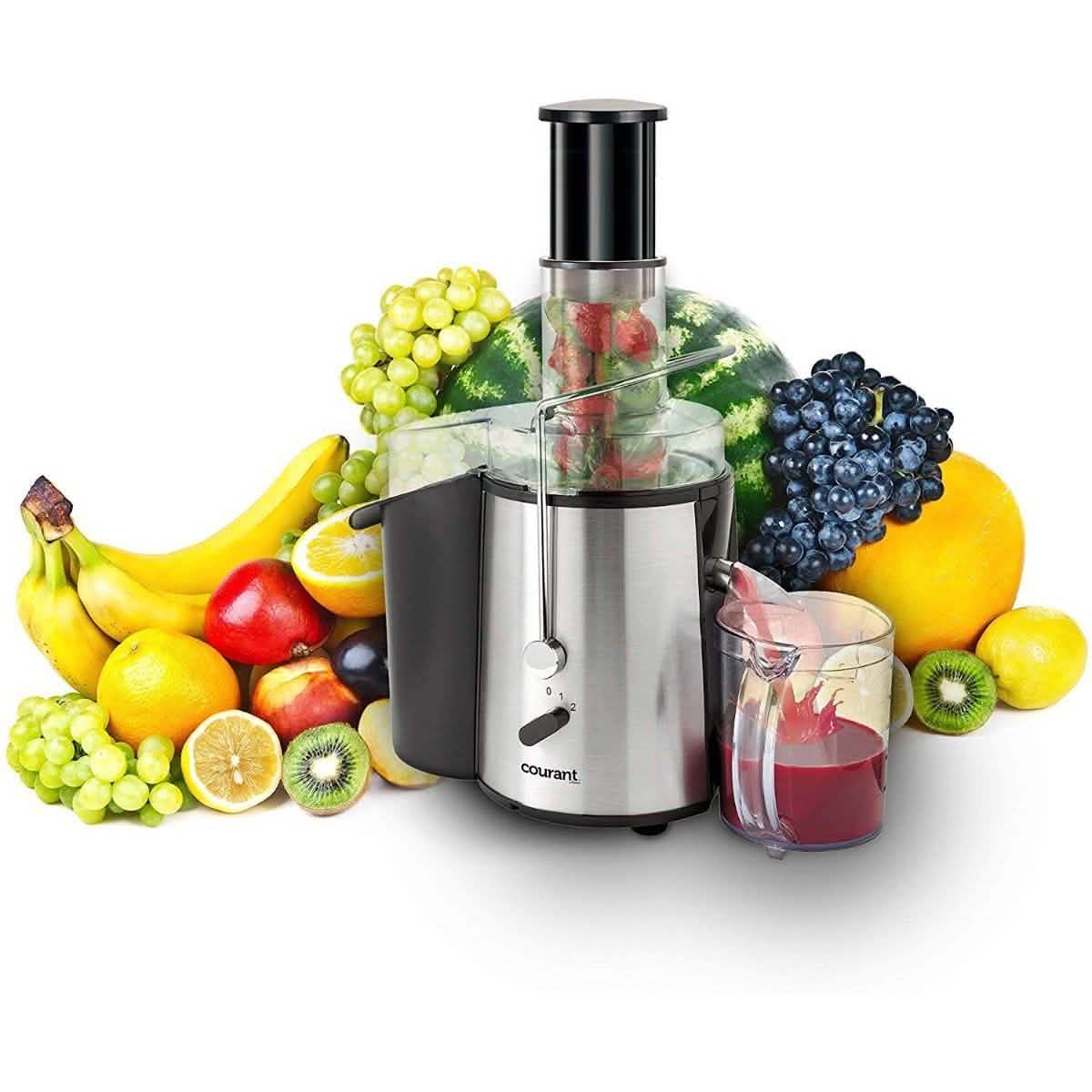Courant Juice Extractor with 1.8L Extra Large Pulp Bin Kitchen Essentials - DailySale