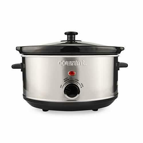 Courant Oval Slow Cooker Crock with Easy Options 3.5 Quart Kitchen & Dining - DailySale
