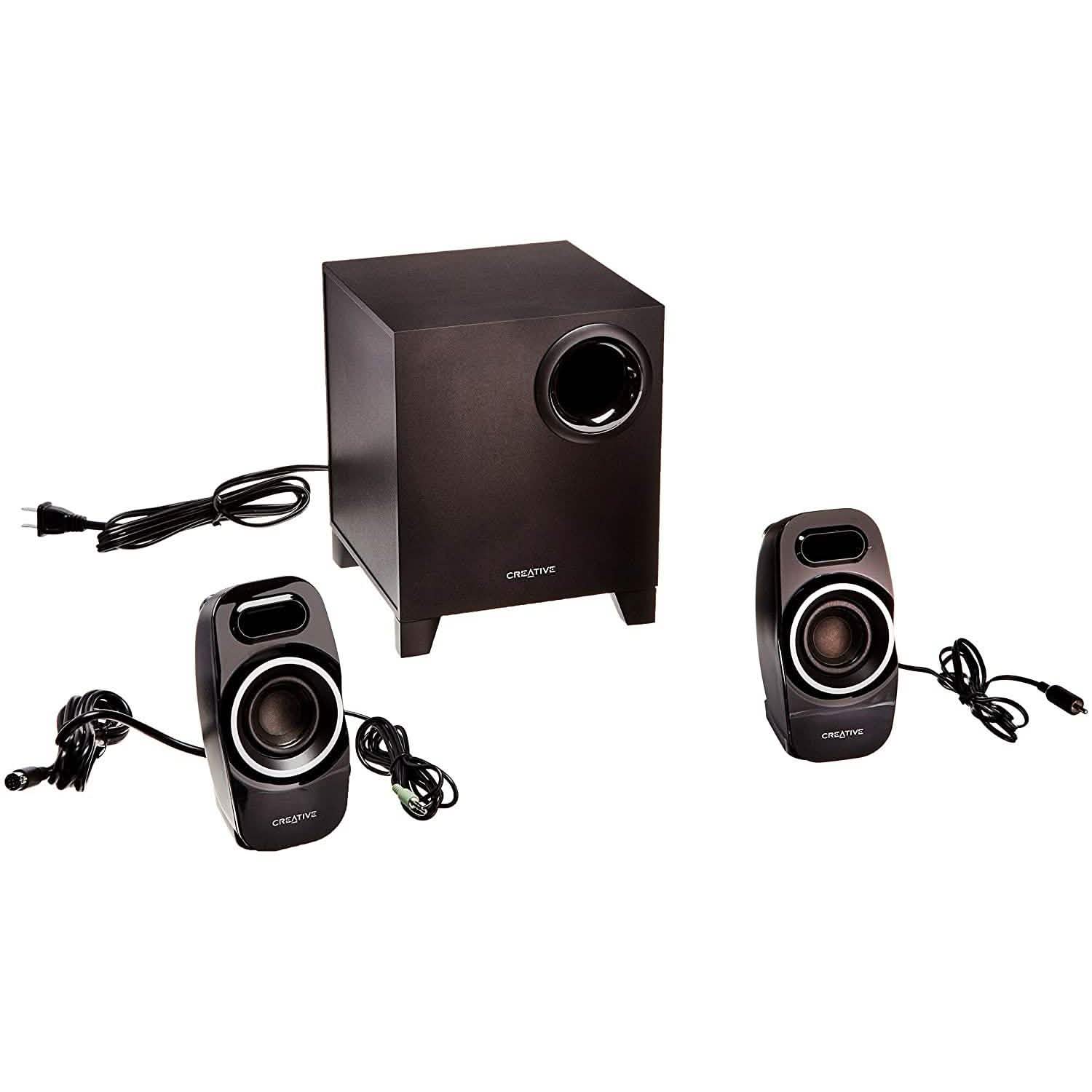 Creative A250 2.1 Multimedia Speaker System Headphones & Speakers - DailySale
