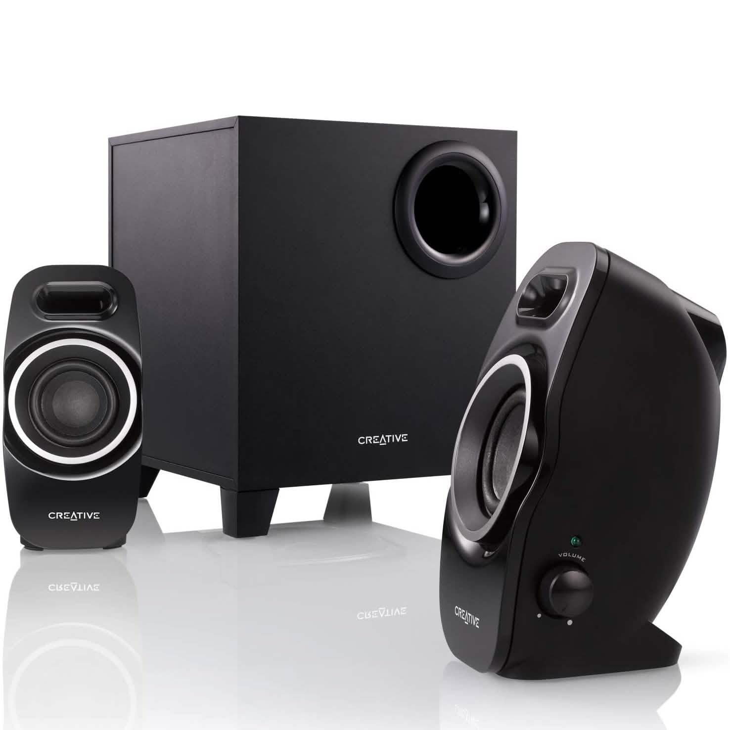 Creative A250 2.1 Multimedia Speaker System Headphones & Speakers - DailySale