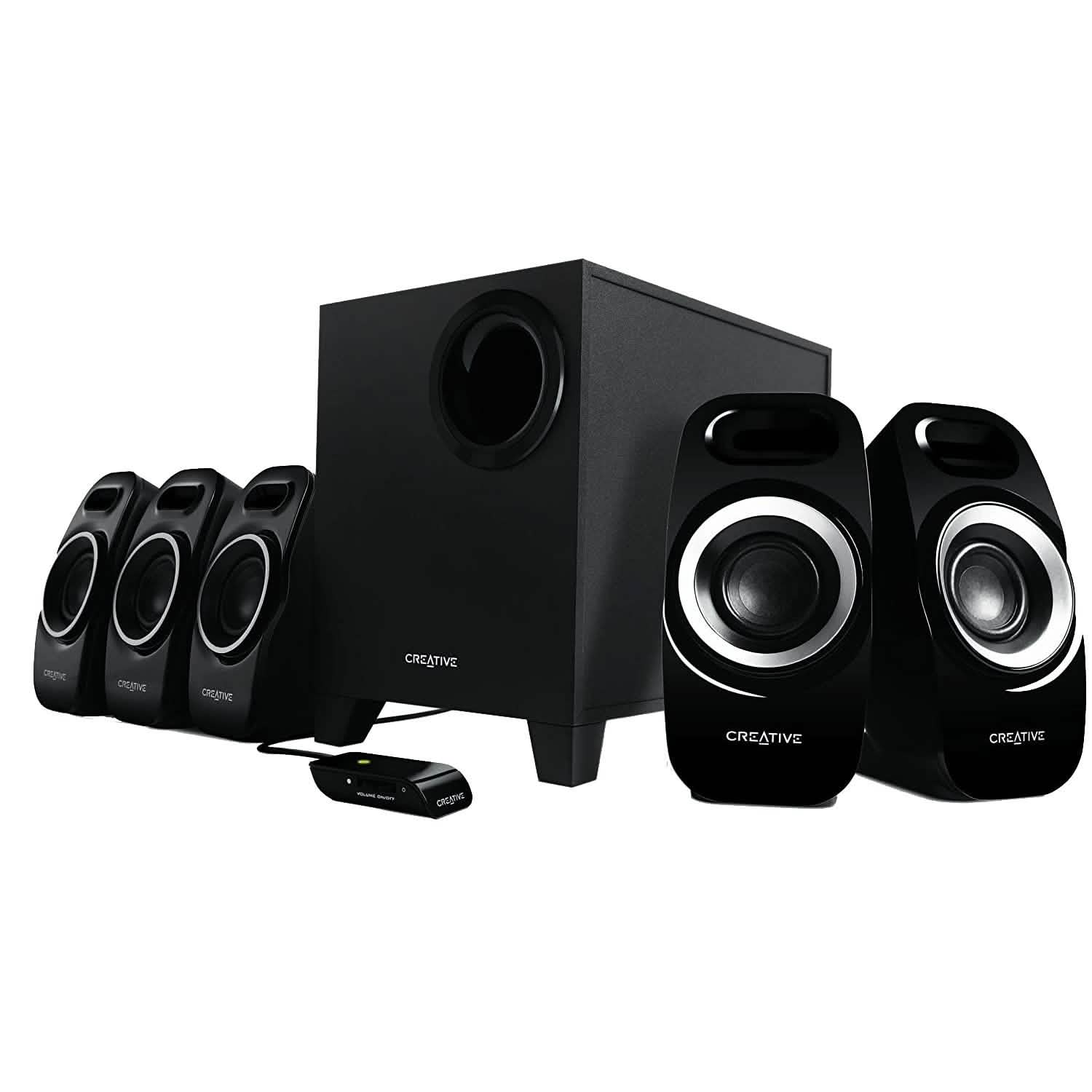Creative Labs Inspire T6300 5.1 Multimedia Speaker System Speakers - DailySale