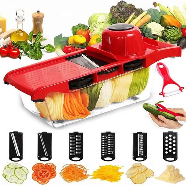Creative Mandoline Slicer Vegetable Cutter with Stainless Steel Blade Kitchen & Dining - DailySale