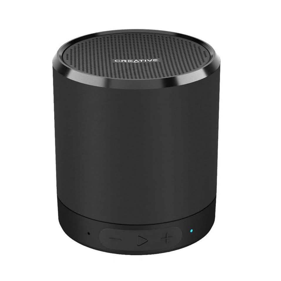 Creative Metallix Portable Mini Speaker - Black Speakers - DailySale