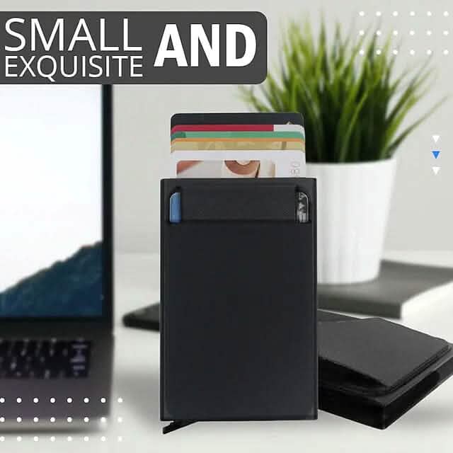 Credit Card Holder Wallet Metal Name Card Bags & Travel - DailySale