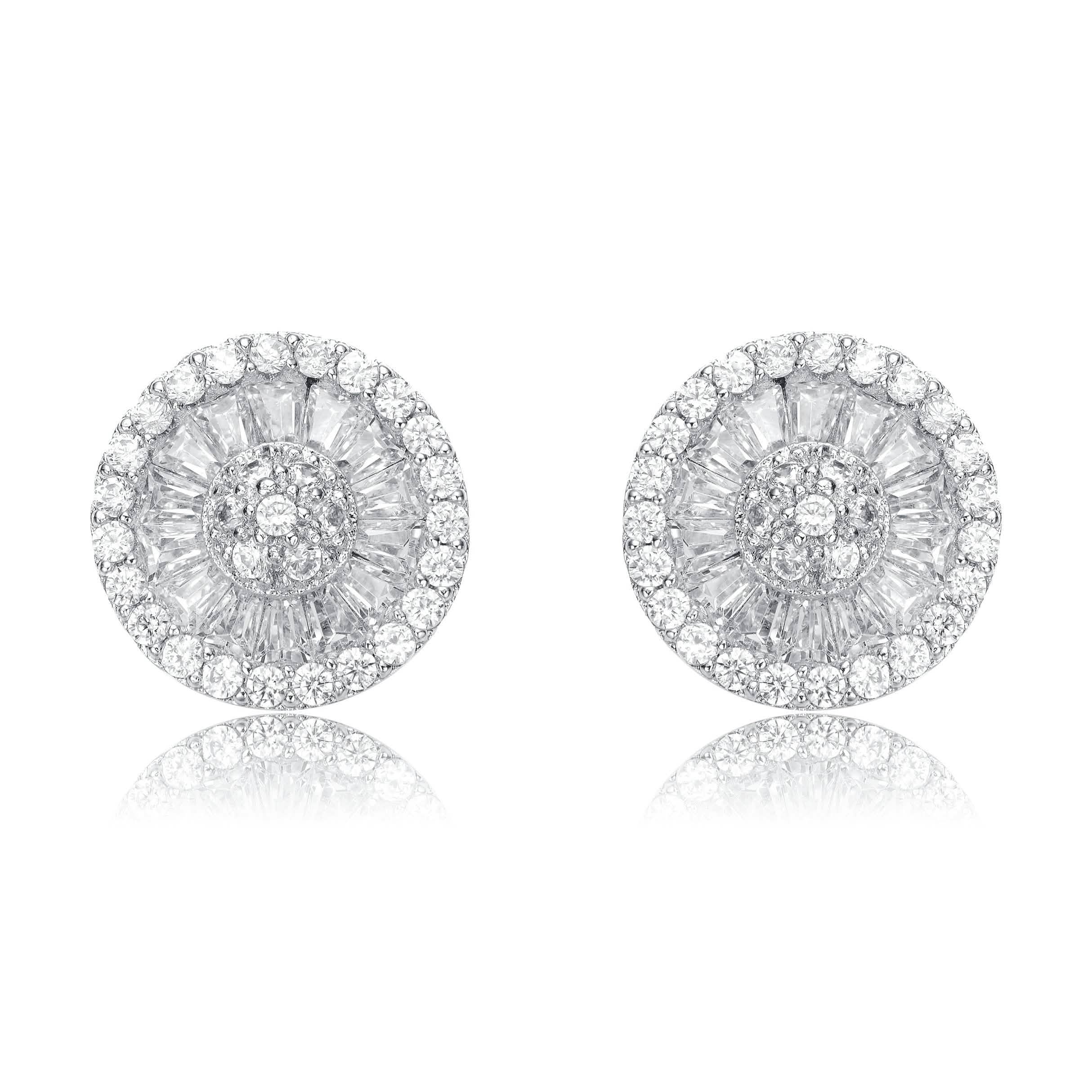 Cubic Zirconia Stud Earrings Earrings - DailySale