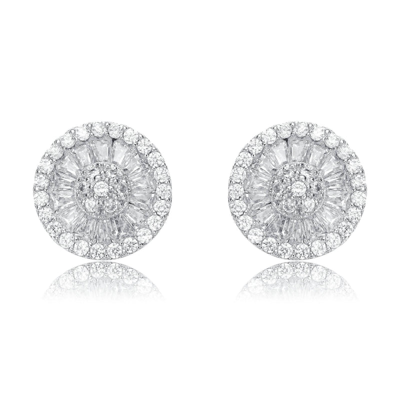 Cubic Zirconia Stud Earrings Earrings - DailySale