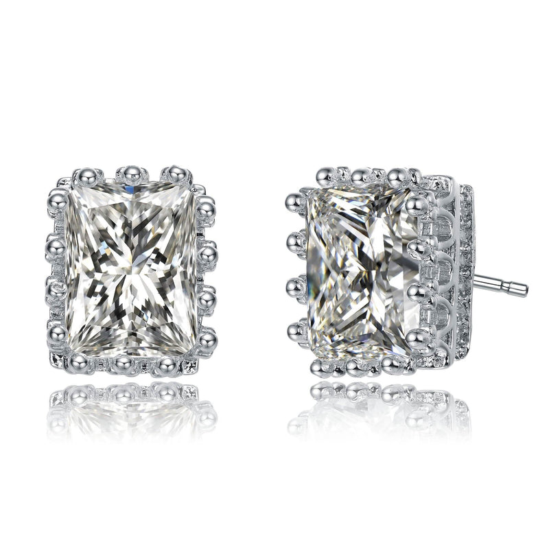 Cubic Zirconia Stud Earrings Earrings - DailySale