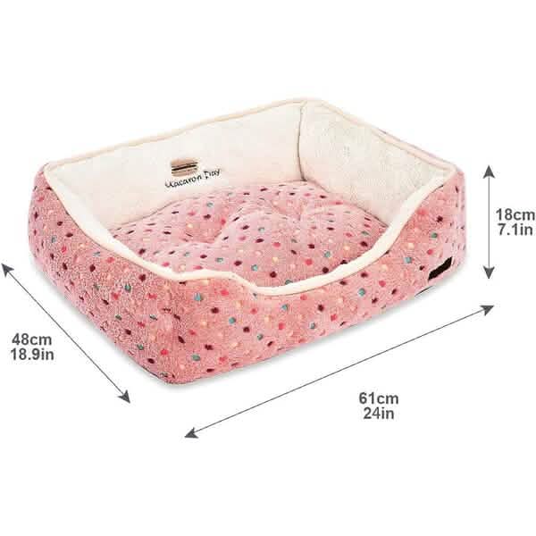 Cuddler Pet Bed For Cats or Dogs, Soft and Comforting Pet Supplies - DailySale
