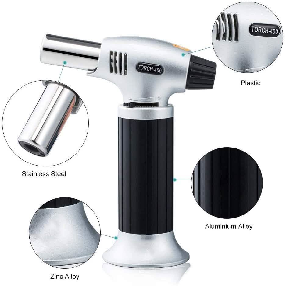 Culinary Butane Blow Torch Chef Kitchen Kitchen Essentials - DailySale