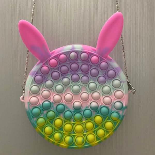 Cute Bag Pops Fidget Toys Toys & Games Rabbit Ears Pink - DailySale
