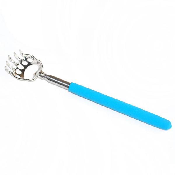 Cute Bear Claw Stainless Back Claw Back Scratcher Ultimate Extendable Everything Else Blue - DailySale