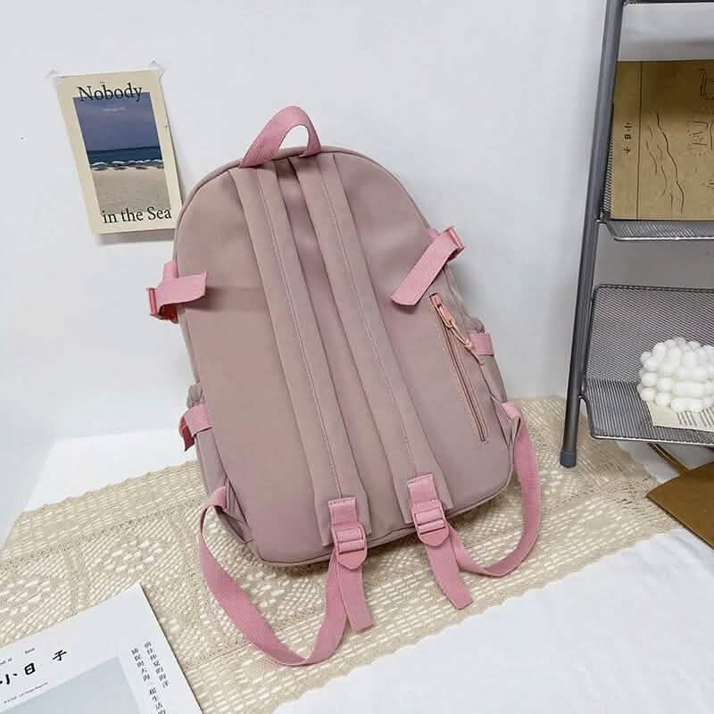 Cute Waterproof Multi-Pocket Women Backpacks with Bear Doll Bags & Travel - DailySale