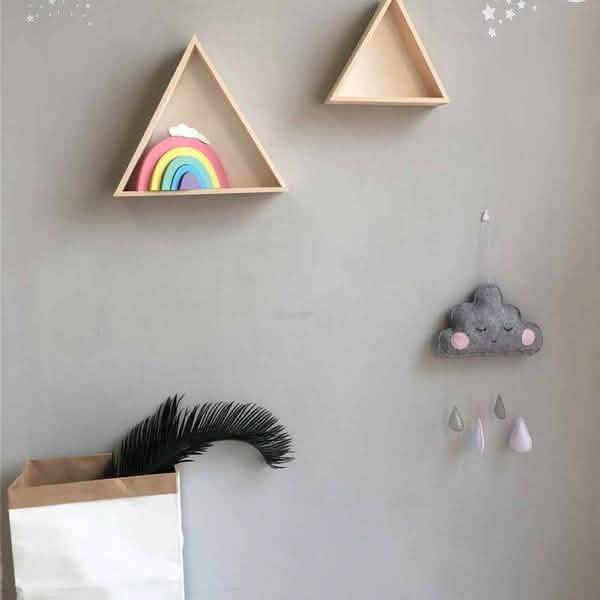 Decorative Cloud Felt Raindrop Pendant Furniture & Decor - DailySale