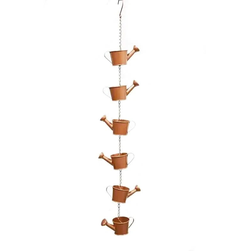Decorative Rain Chain for Gutters Garden & Patio Kettle Rain Chain - DailySale
