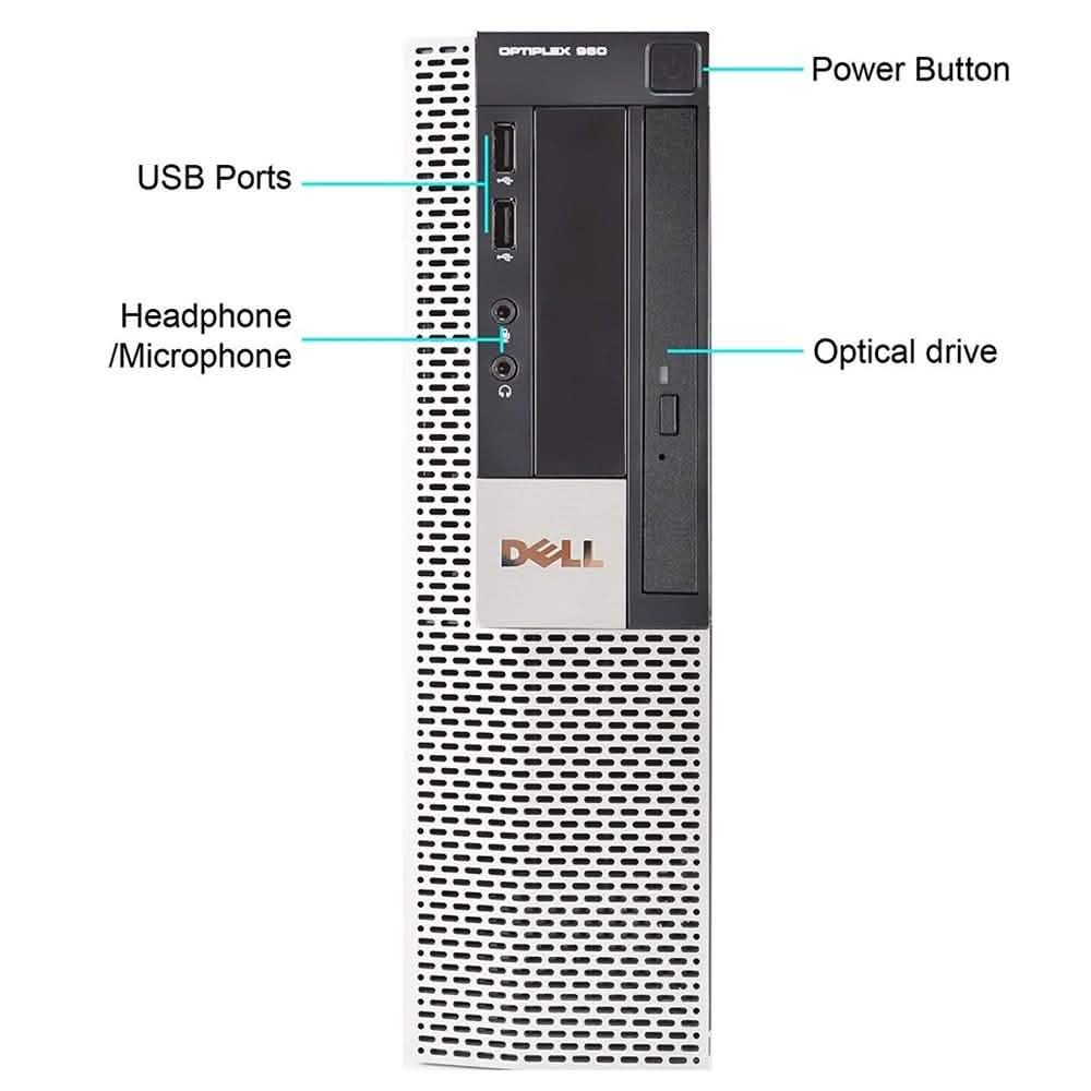 Dell OptiPlex 960 SFF Desktop Core 2 Duo Computer Package Tablets & Computers - DailySale