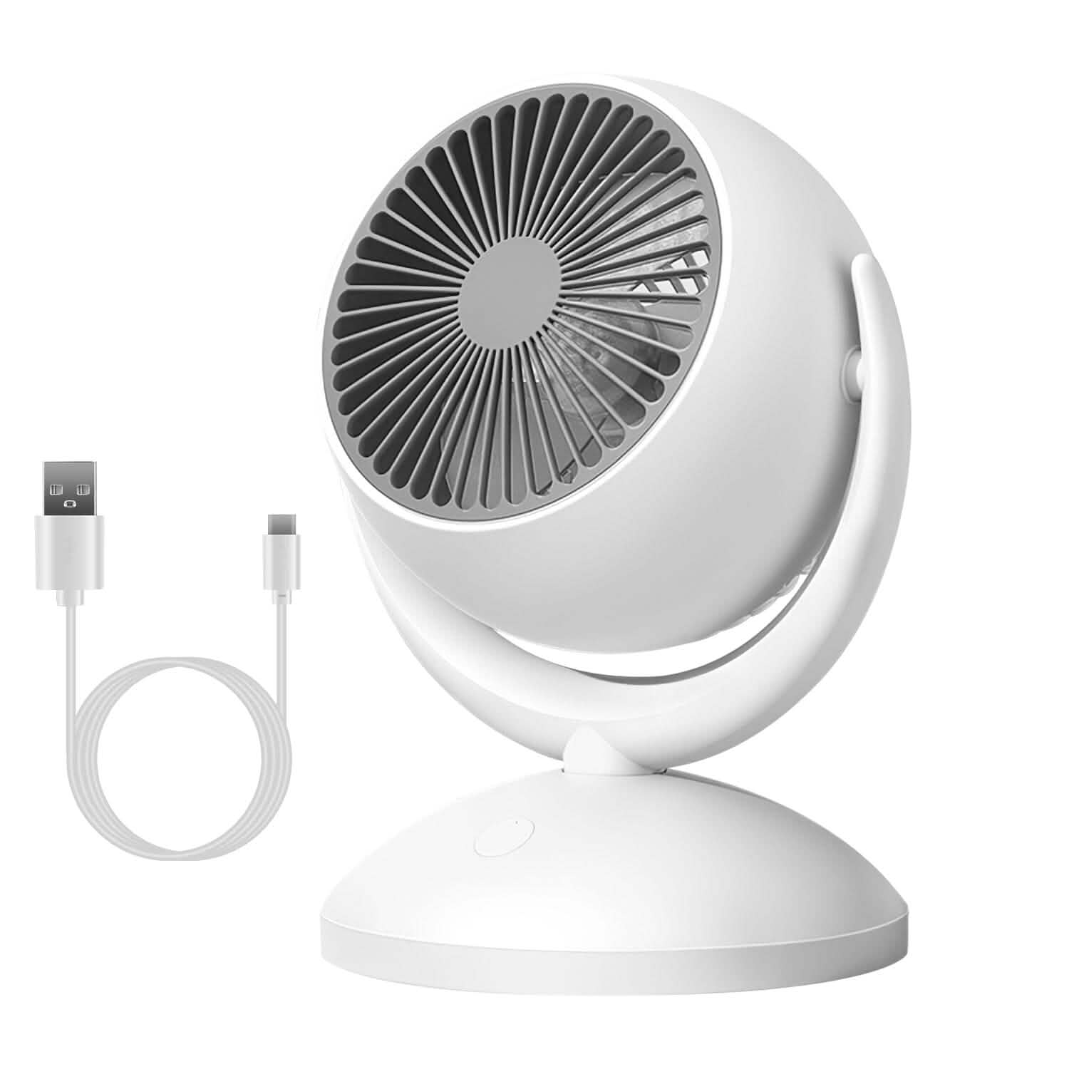Desk Air Circulator Fan 4 Speed Adjustment Household Appliances - DailySale
