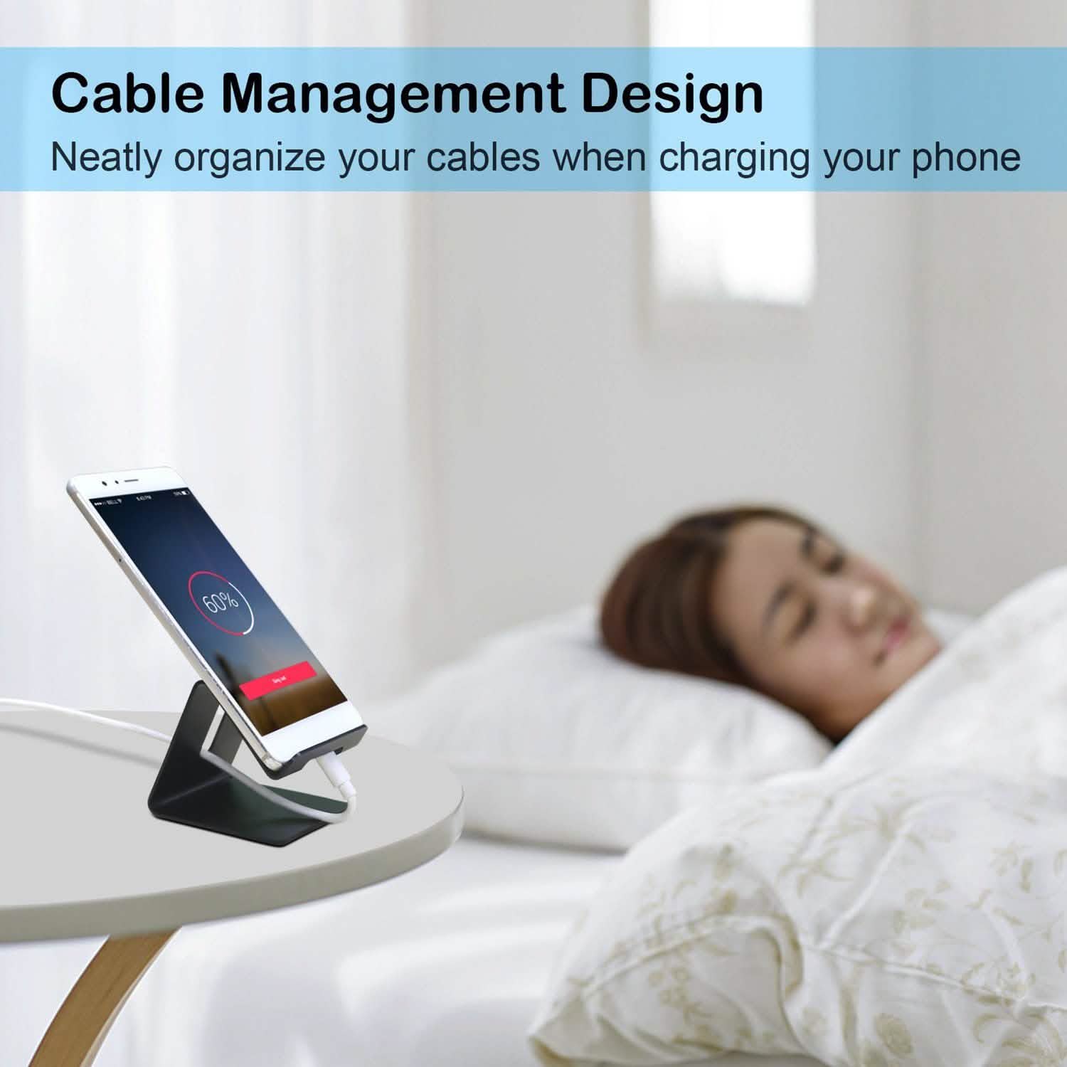 Desktop Aluminum Alloy Smartphone Stand Mobile Accessories - DailySale