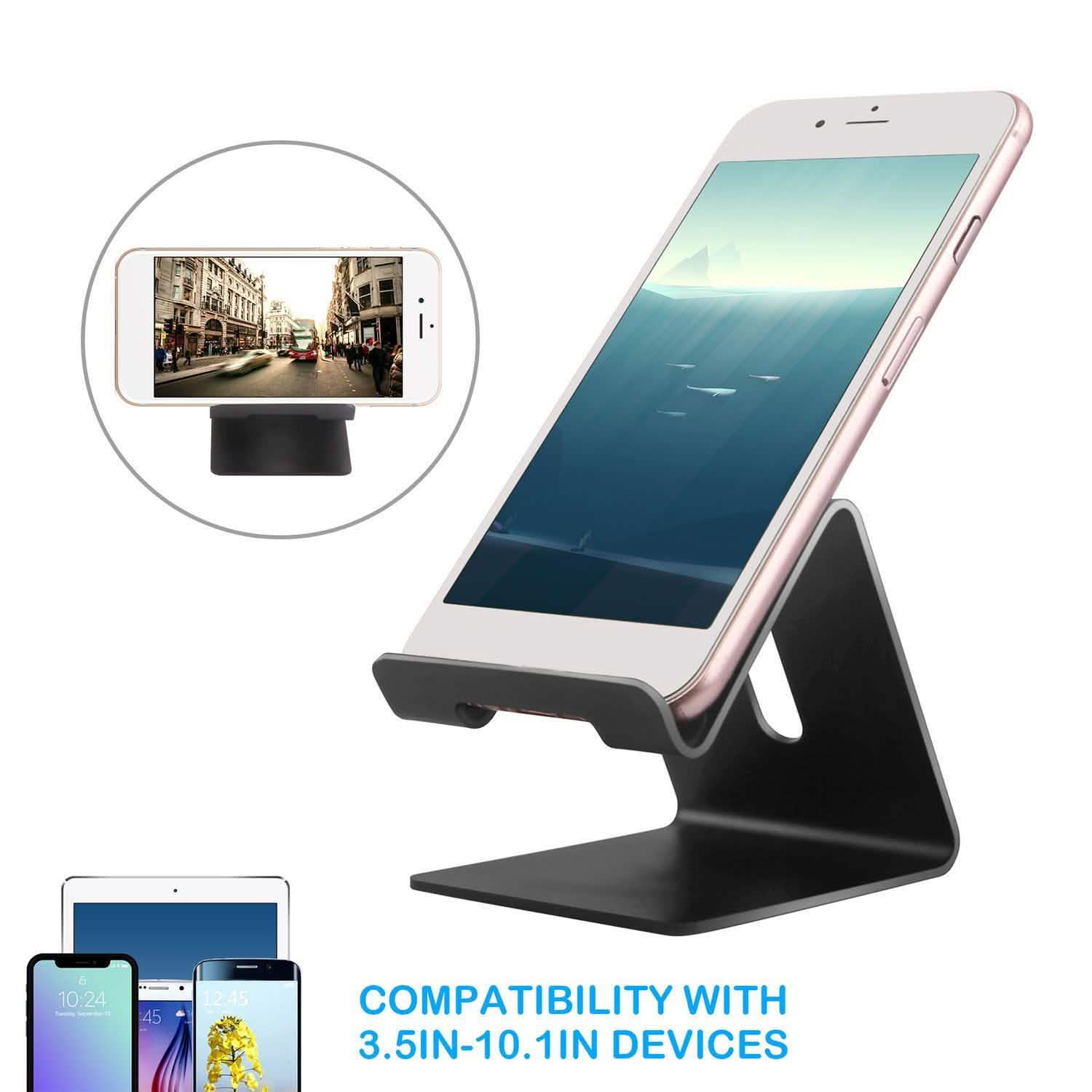Desktop Aluminum Alloy Smartphone Stand Mobile Accessories - DailySale