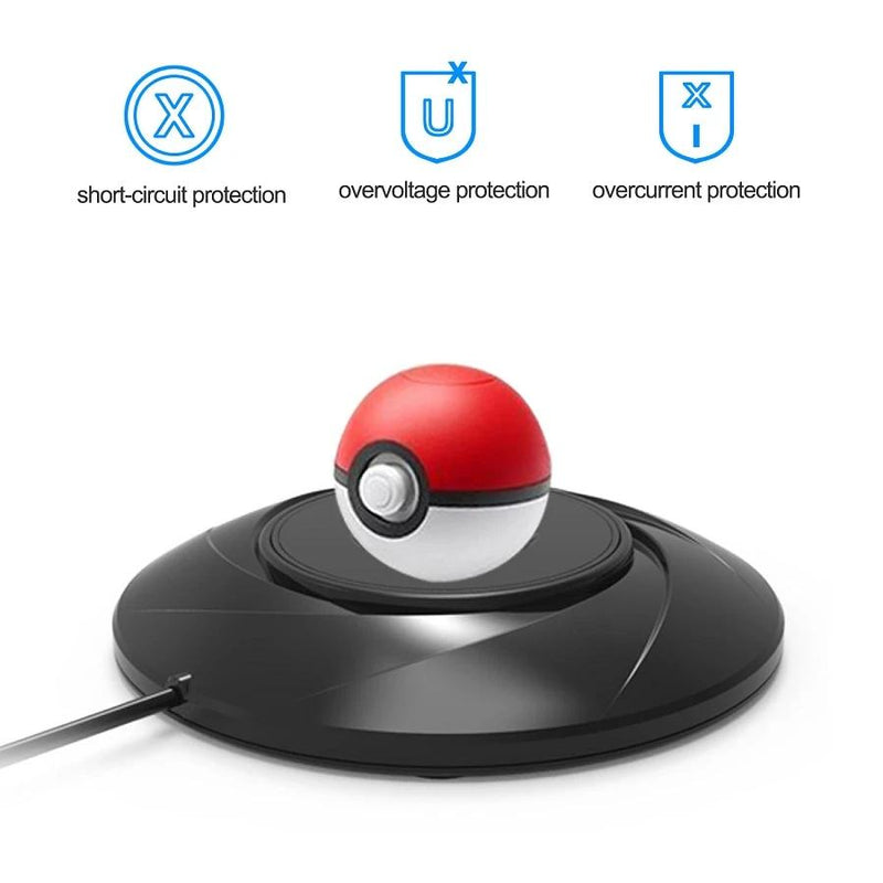 Desktop Charger for Nintendo Switch Poke Ball Plus Controller Video Games & Consoles - DailySale