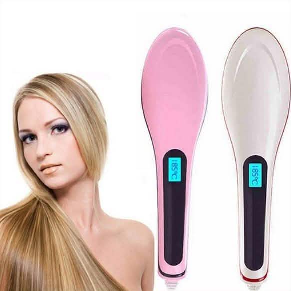 Detangling Hair Straightener Brush - Assorted Colors Beauty & Personal Care - DailySale