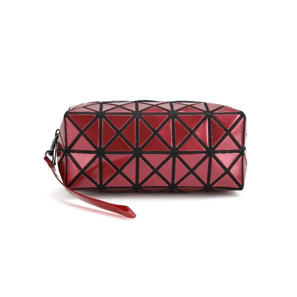 Diamond Design Cosmetic Travel Bag - Assorted Colors Beauty & Personal Care Red - DailySale