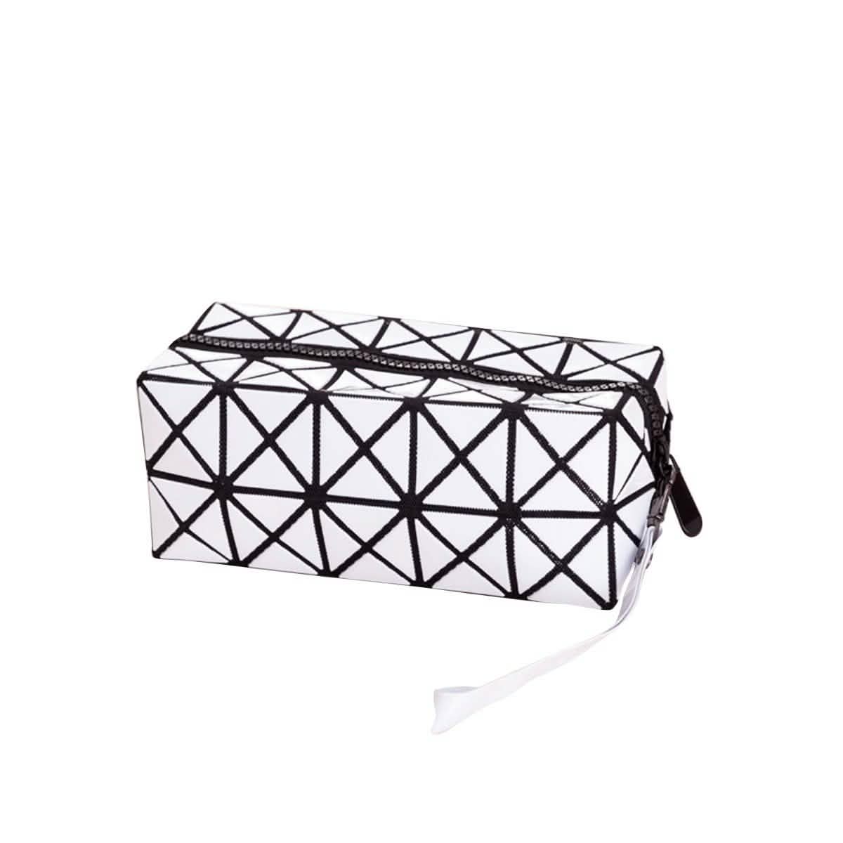 Diamond Design Cosmetic Travel Bag - Assorted Colors Beauty & Personal Care White - DailySale