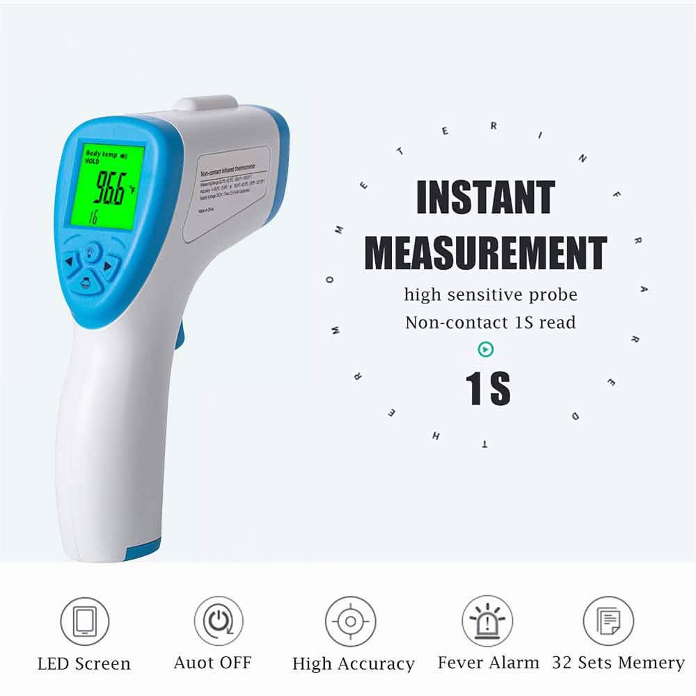 Digital Infrared Forehead Thermometer BZ-R6 Wellness & Fitness - DailySale