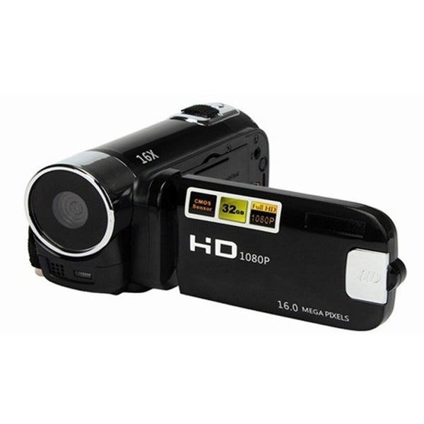 Digital Video Camera Camcorder Full HD in black