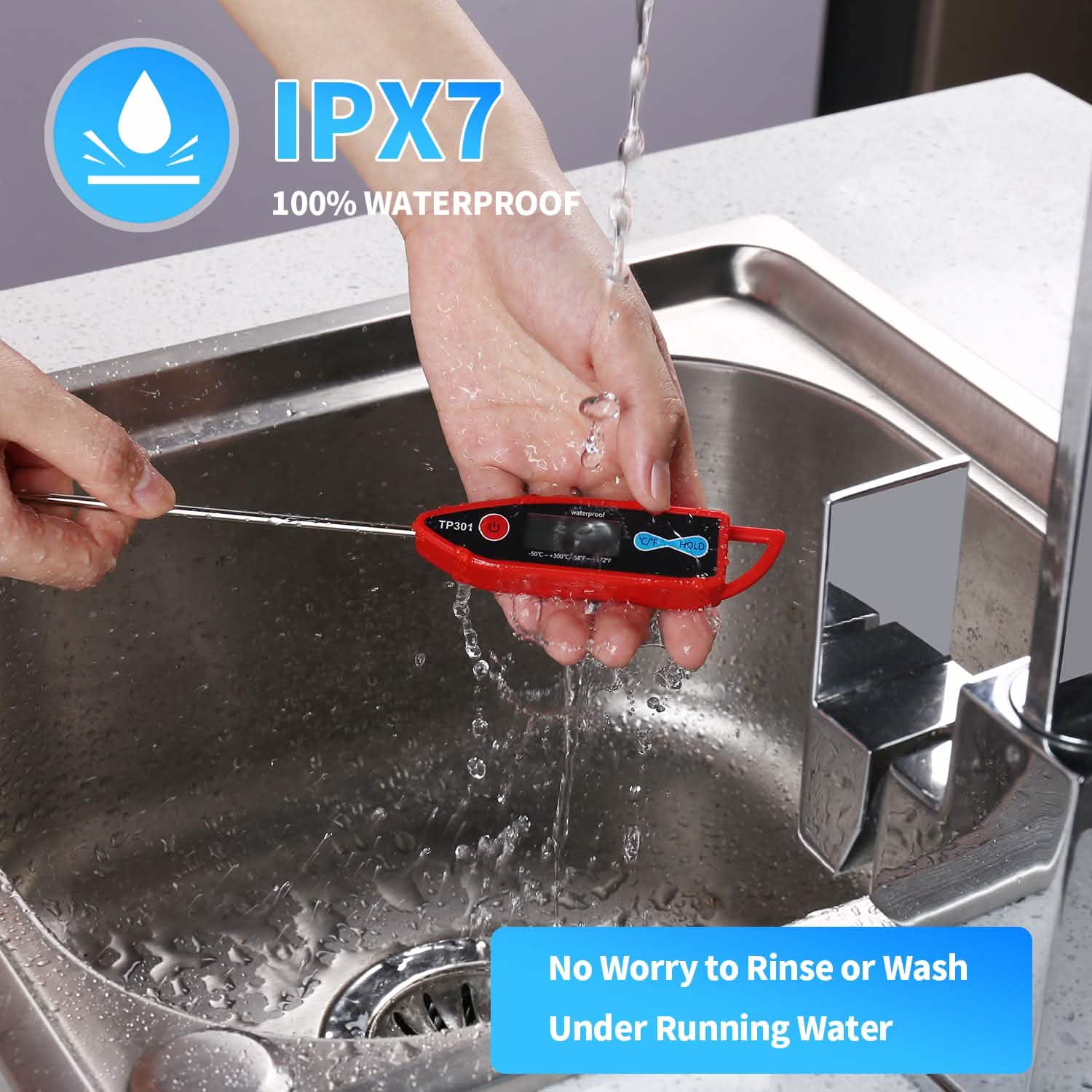 Digital Water Food Thermometer Kitchen Tools & Gadgets - DailySale