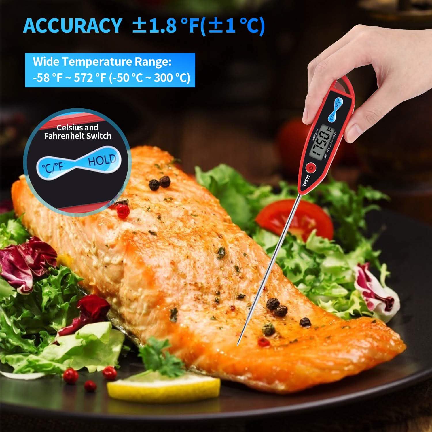 Digital Water Food Thermometer Kitchen Tools & Gadgets - DailySale