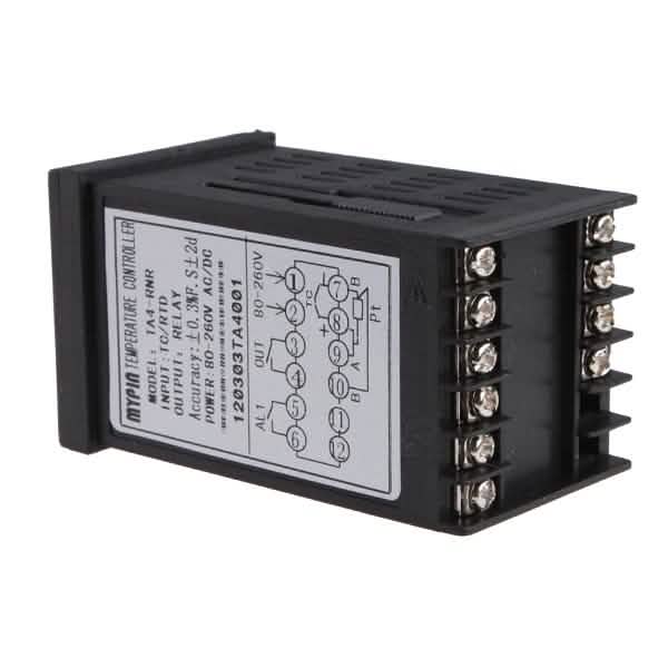 DIN 1/16 TA4-RNR AC/DC Digital PID Temperature Controller Dual Display 1 Alarm Everything Else - DailySale