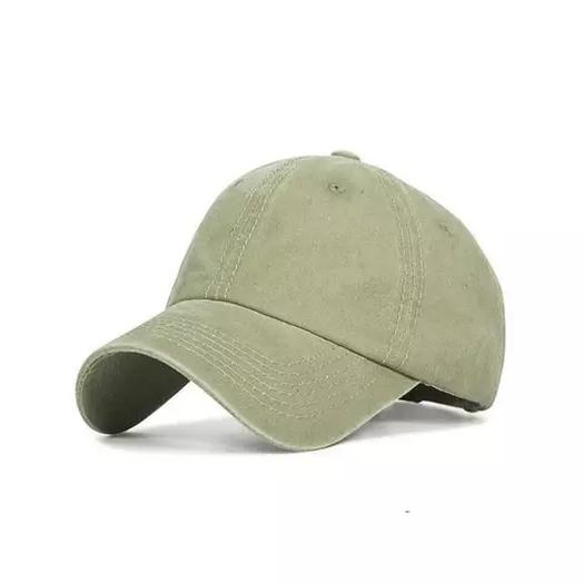 Distressed Wash Ponytail Baseball Cap Women's Shoes & Accessories Beige - DailySale