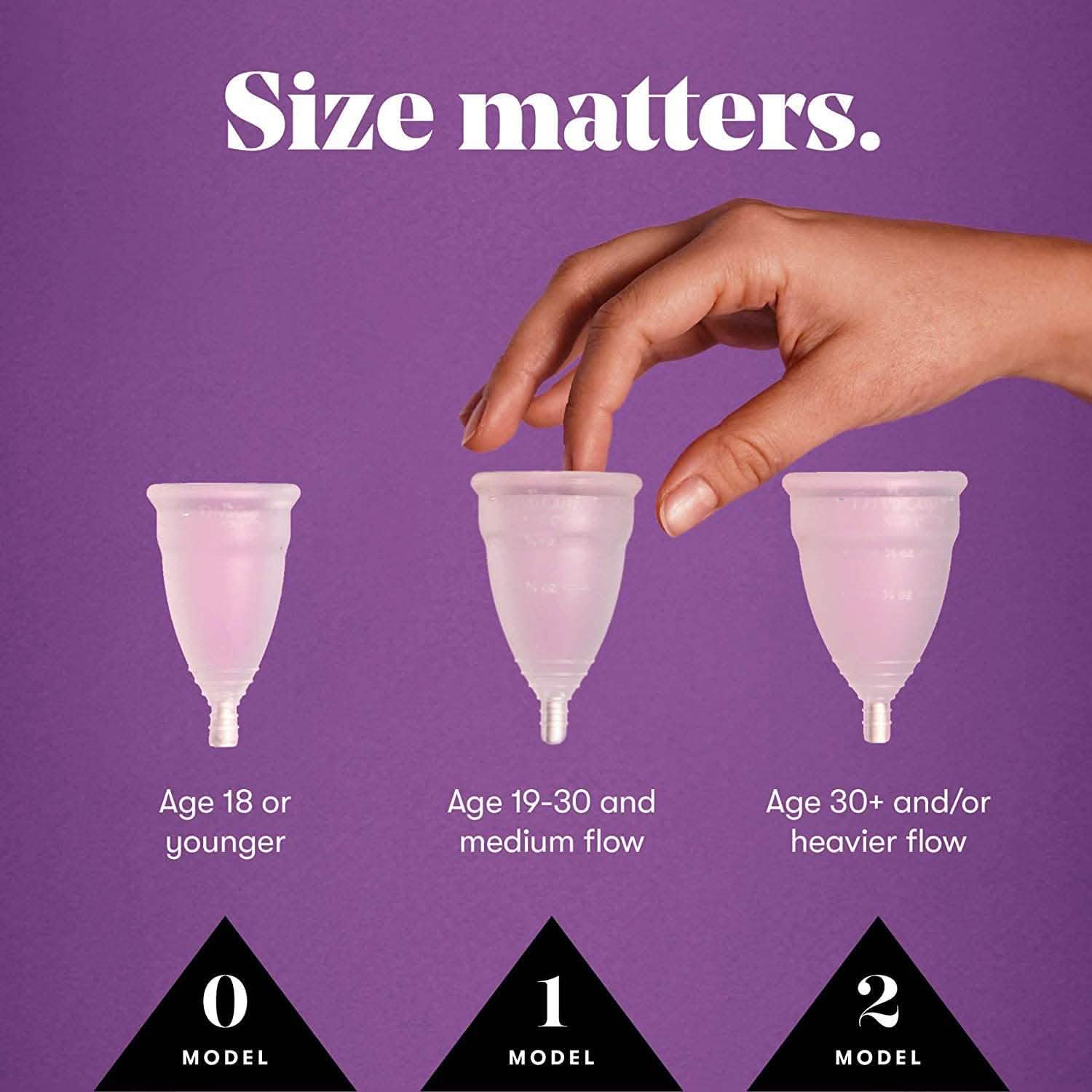 DivaCup - BPA-Free Reusable Menstrual Cup Beauty & Personal Care - DailySale