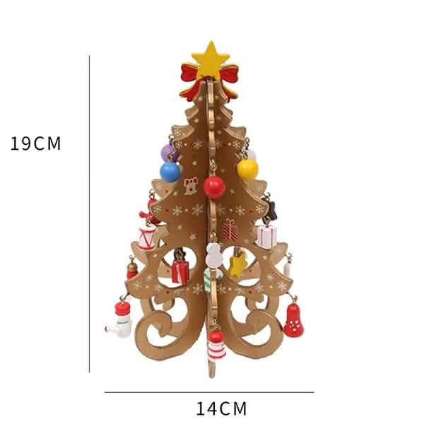 DIY Stereo Wooden Christmas Tree - Christmas Decoration Ornaments Holiday Decor & Apparel - DailySale