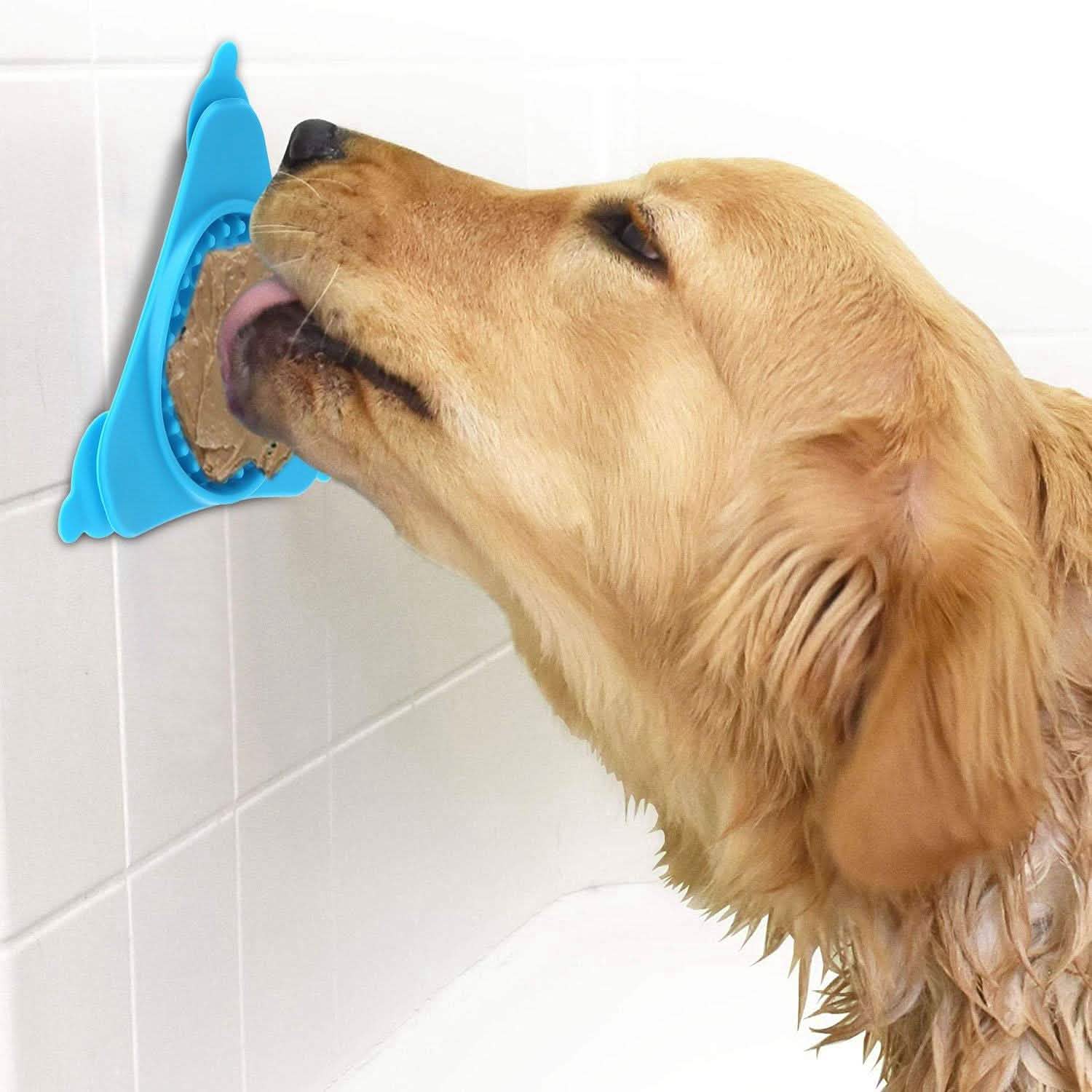 Dog Bath Lick Pad Shower Distraction Pet Supplies - DailySale
