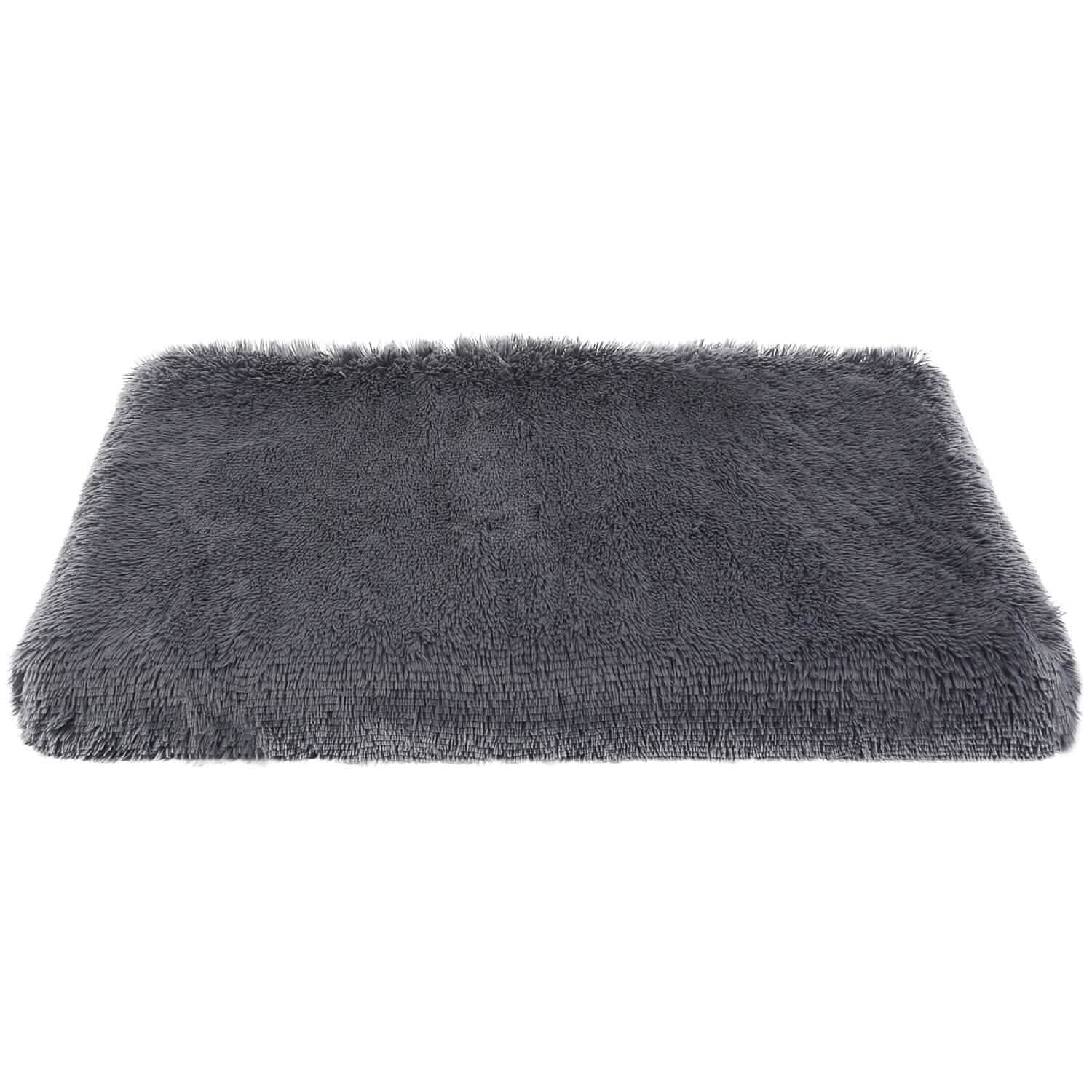 Dog Bed Soft Plush Cushion Cozy Warm Pet Crate Mat Dog Carpet Pet Supplies - DailySale