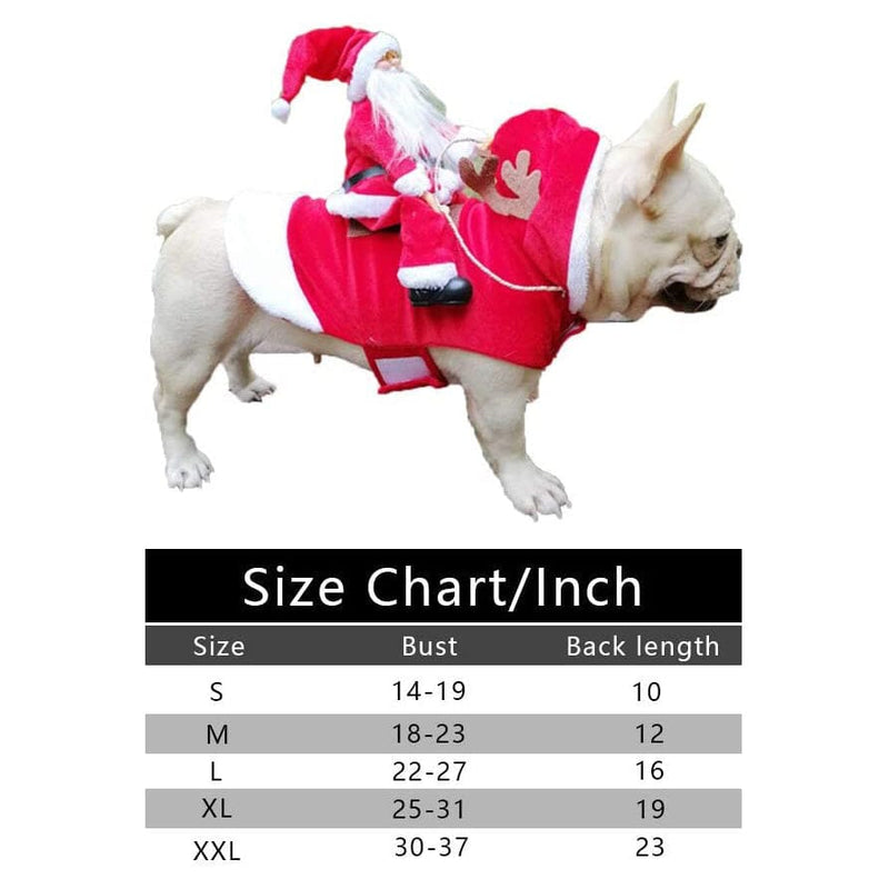 Dog Costume Christmas Pet Clothes Holiday Decor & Apparel - DailySale