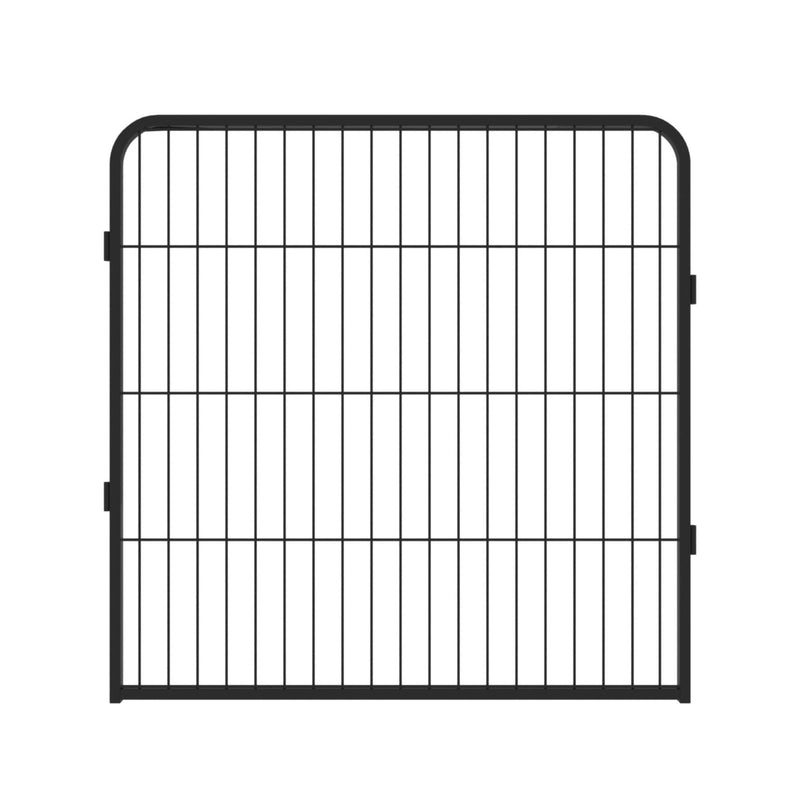 Dog Fence and Pet Playpen, Heavy Duty Foldable Metal 8 Panels Dog Pen 31.5" Height Pet Supplies - DailySale