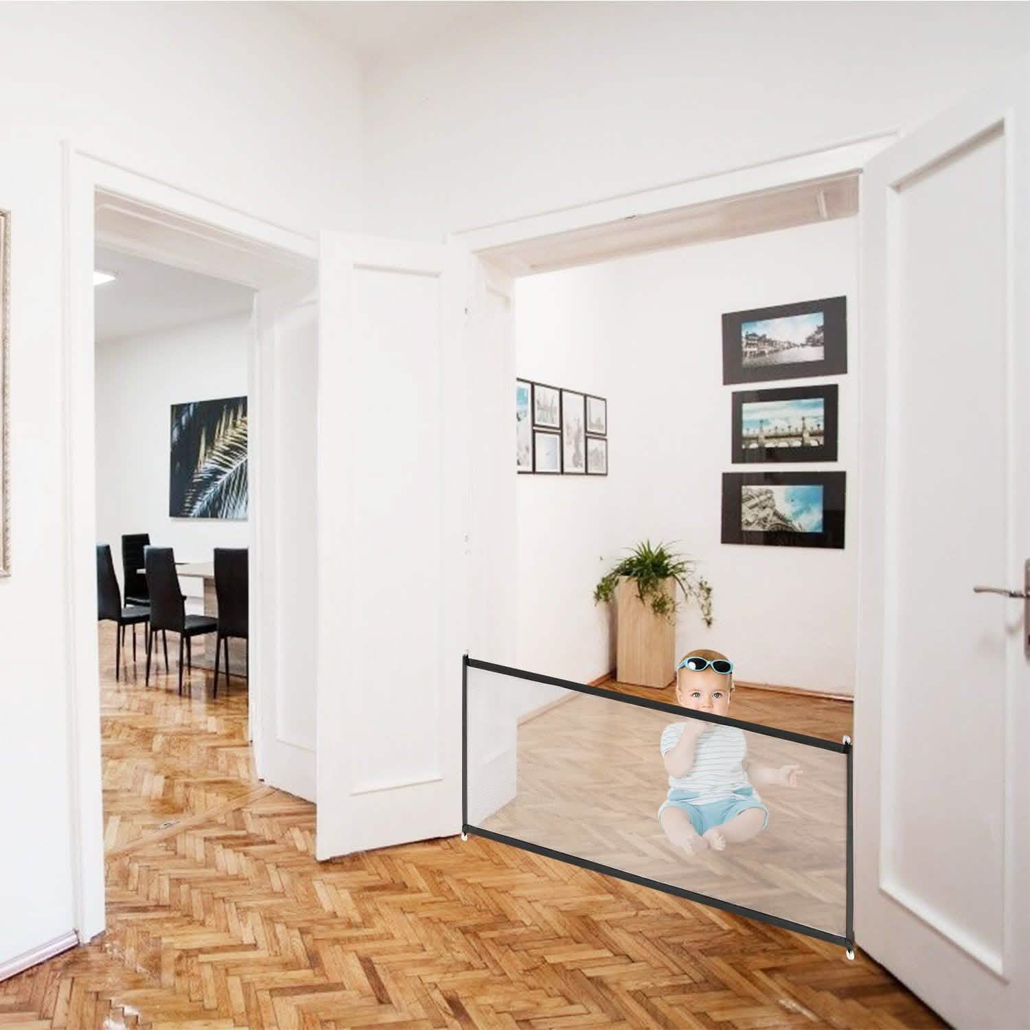 Dog Gate Pet Baby Safety Guard Pet Supplies - DailySale