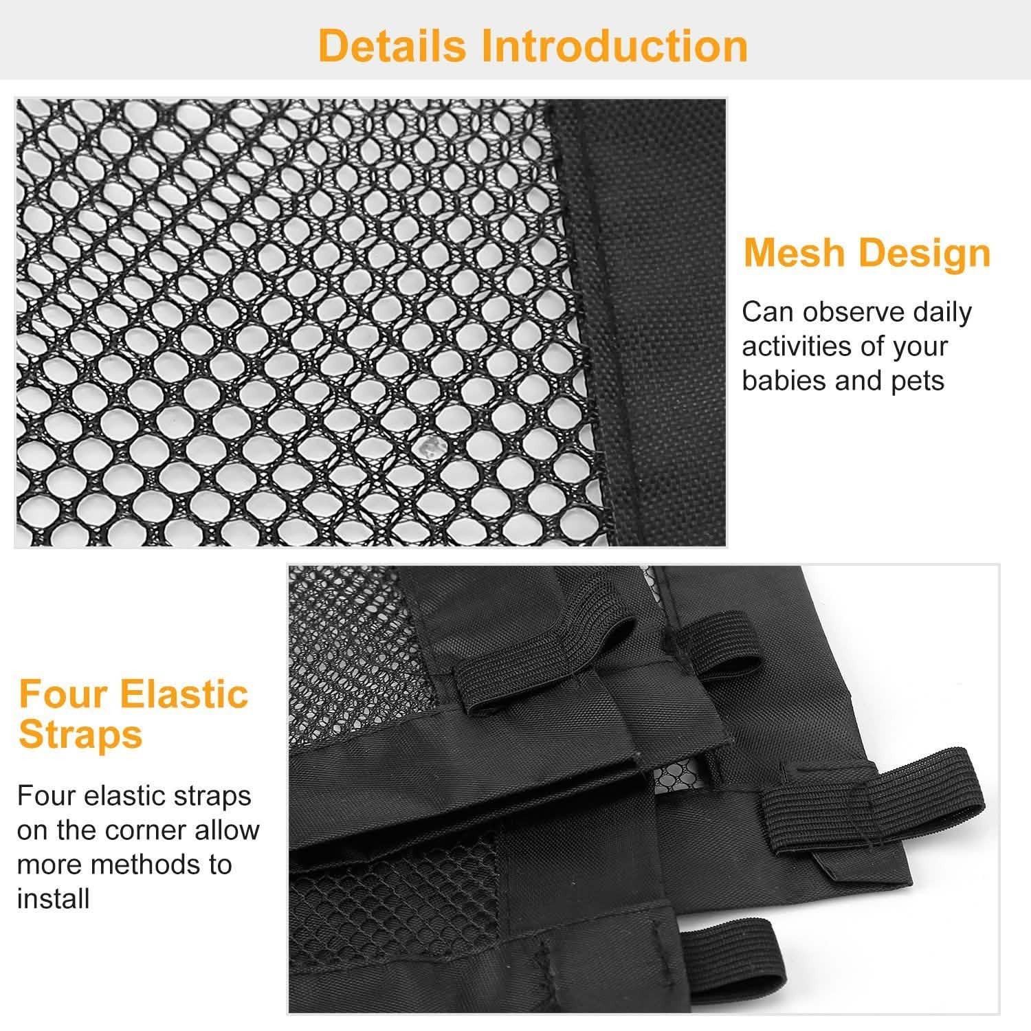 Dog Gate Pet Baby Safety Guard Pet Supplies - DailySale