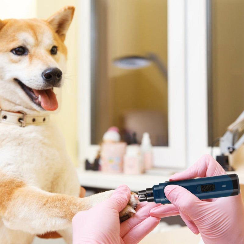 Dog Nail Grinder 2 Speeds Quiet USB Rechargeable Pet Supplies - DailySale