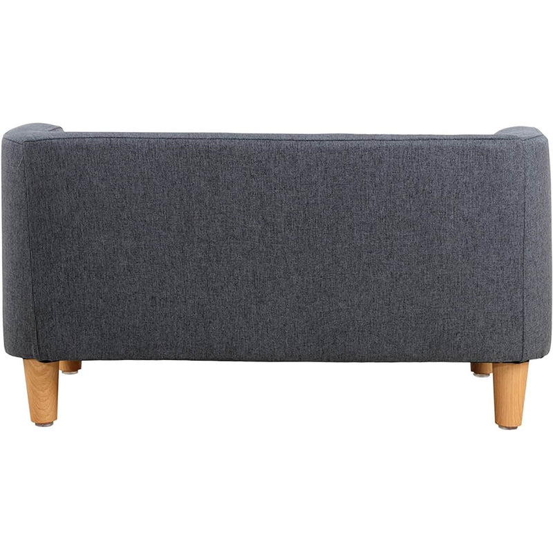 Dog Rectangular Sofa with Removable Cushion and Wooden Feet Pet Supplies - DailySale