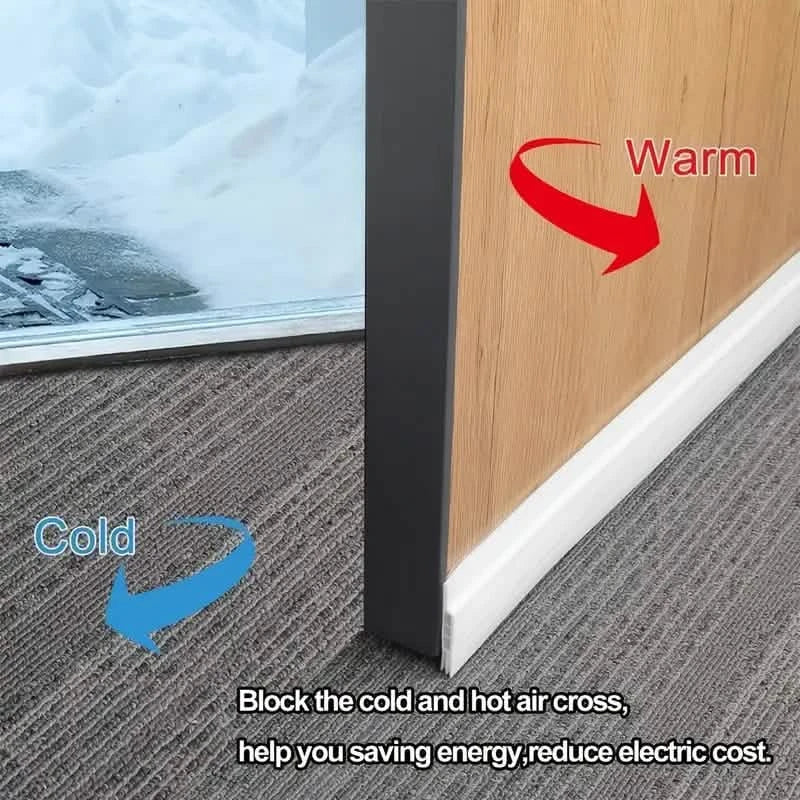 Door Draft Stopper Under Door Seal for Exterior/Interior Doors Home Improvement - DailySale