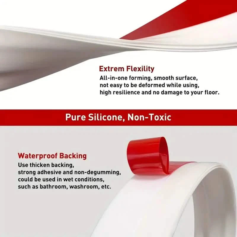 Door Draft Stopper Under Door Seal for Exterior/Interior Doors Home Improvement - DailySale