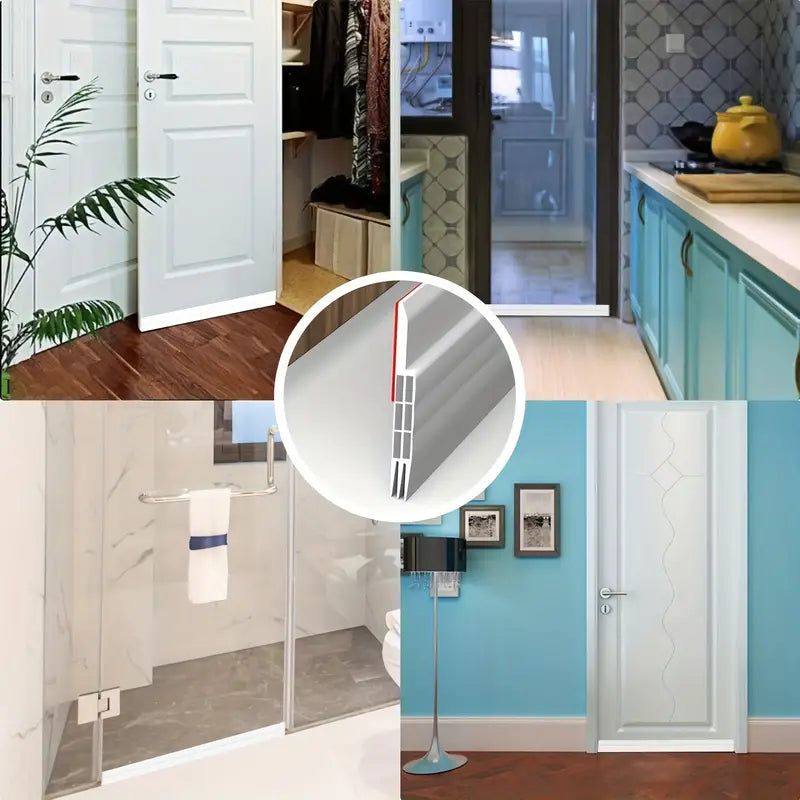 Door Draft Stopper Under Door Seal for Exterior/Interior Doors Home Improvement - DailySale